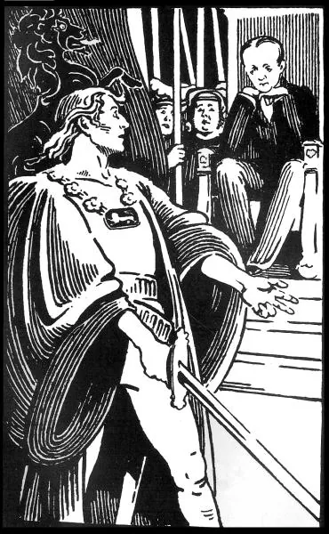 “I bring homage to my King.” — W. Graham Robertson, The Napoleon of Notting Hill (1904)